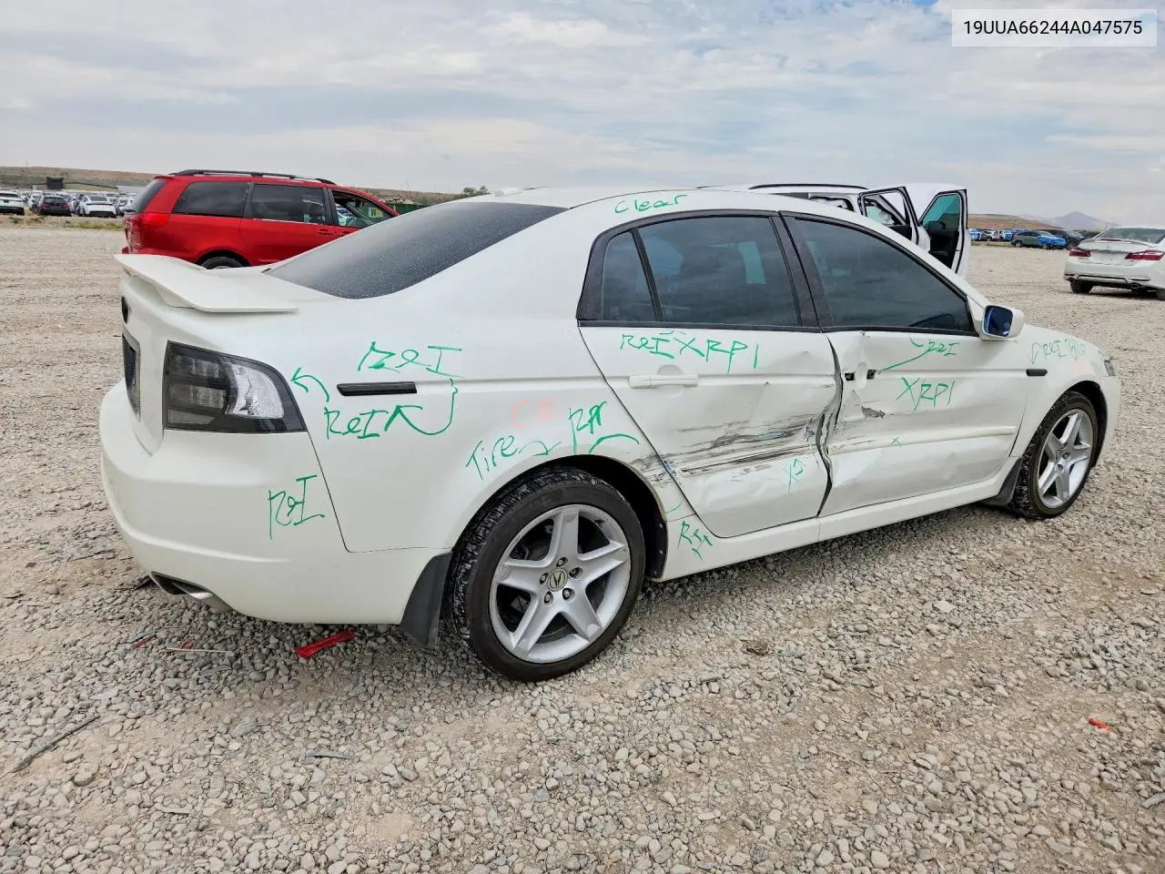 2004 Acura Tl VIN: 19UUA66244A047575 Lot: 62398606