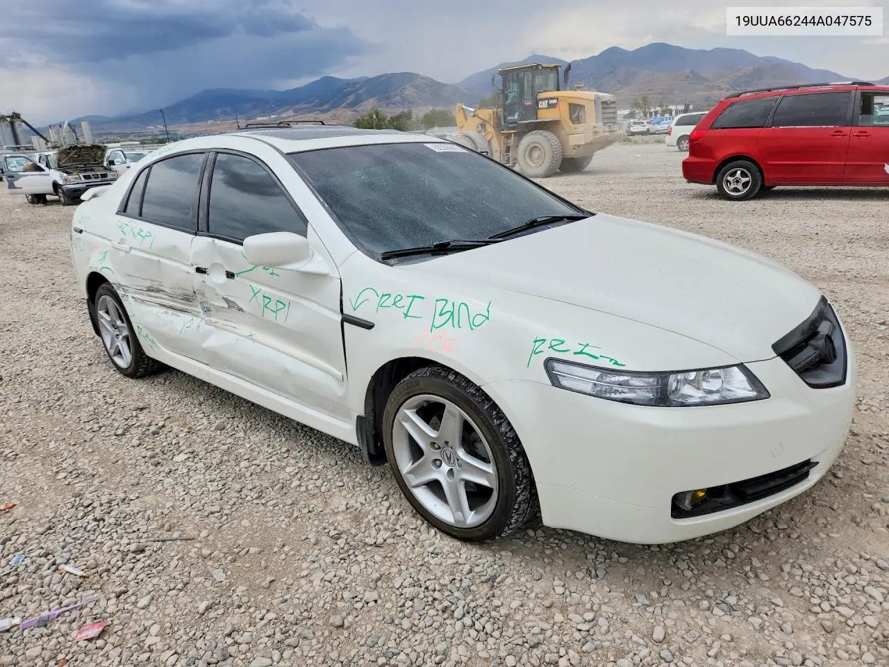2004 Acura Tl VIN: 19UUA66244A047575 Lot: 62398606