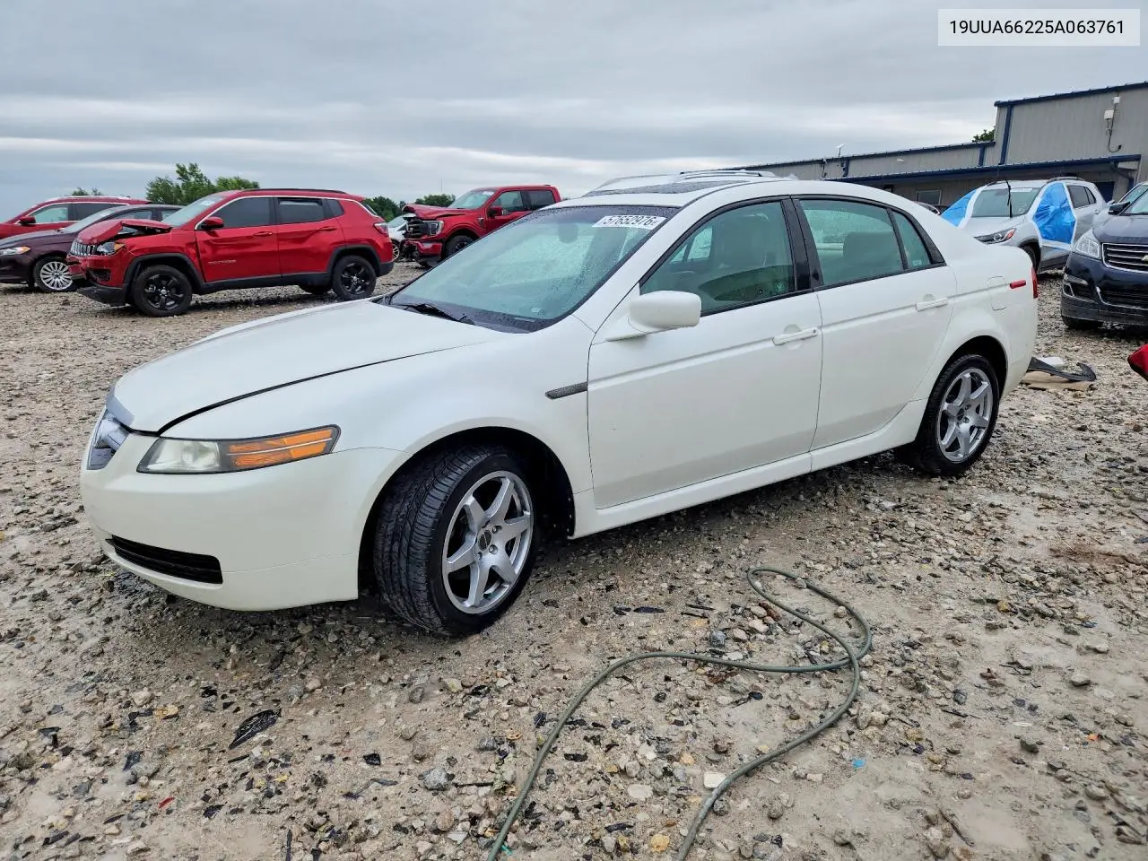 2005 Acura Tl VIN: 19UUA66225A063761 Lot: 57652976
