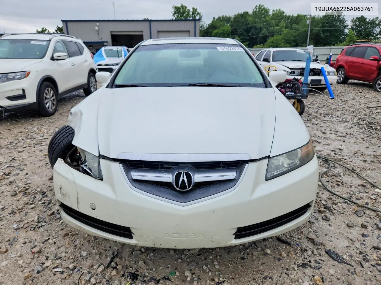 2005 Acura Tl VIN: 19UUA66225A063761 Lot: 57652976