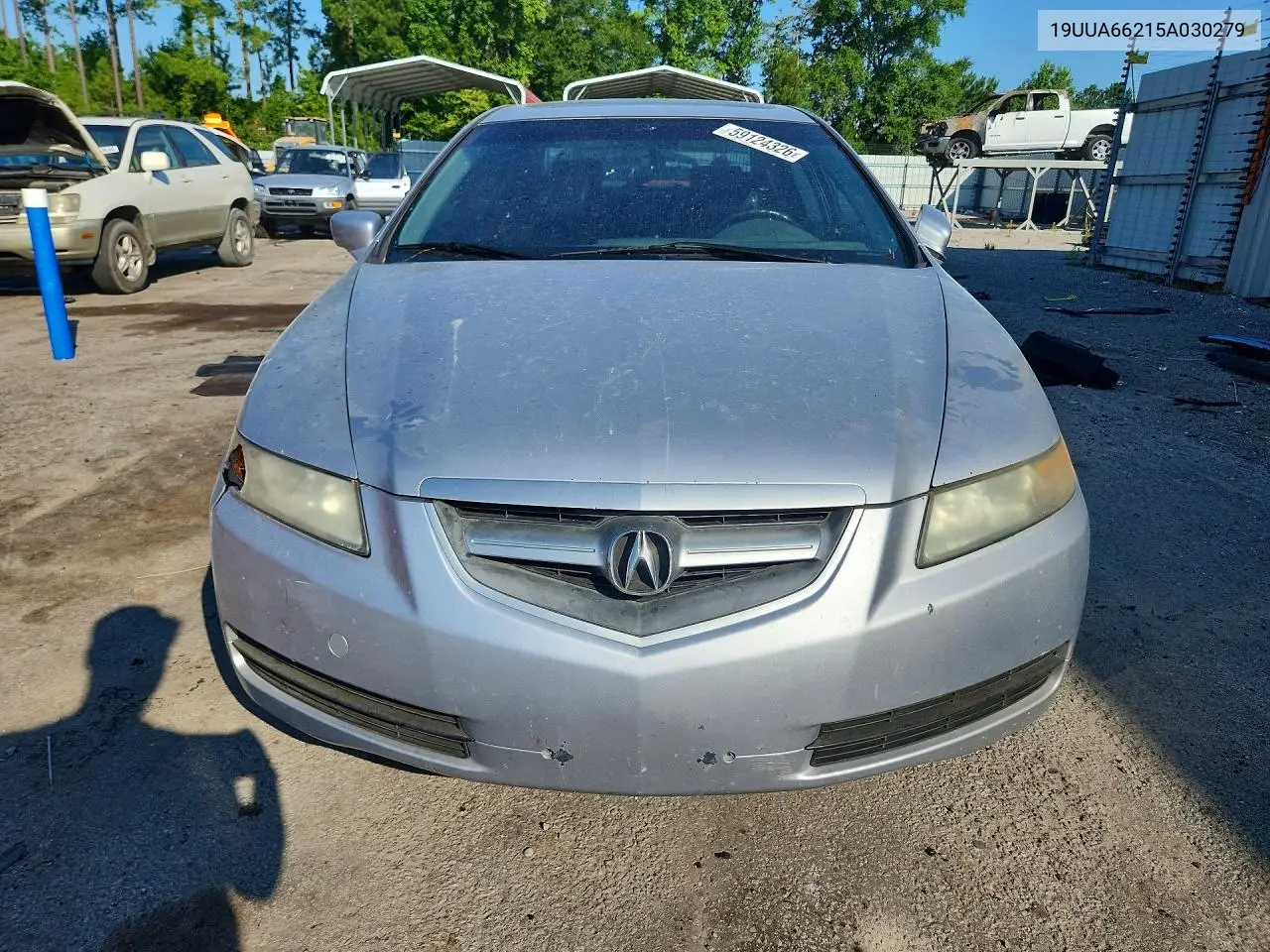 2005 Acura Tl VIN: 19UUA66215A030279 Lot: 59124326