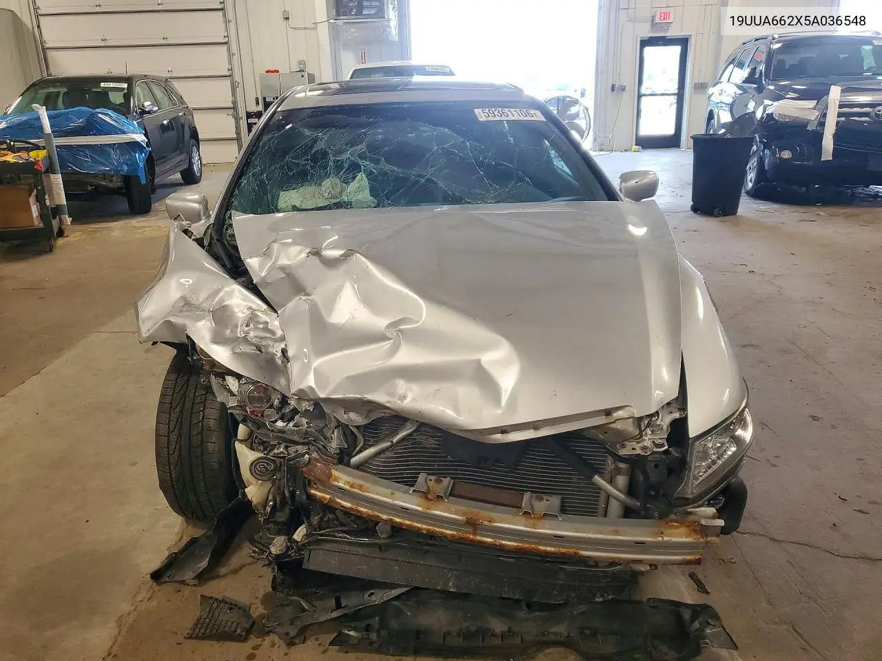 2005 Acura Tl Base VIN: 19UUA662X5A036548 Lot: 59361106