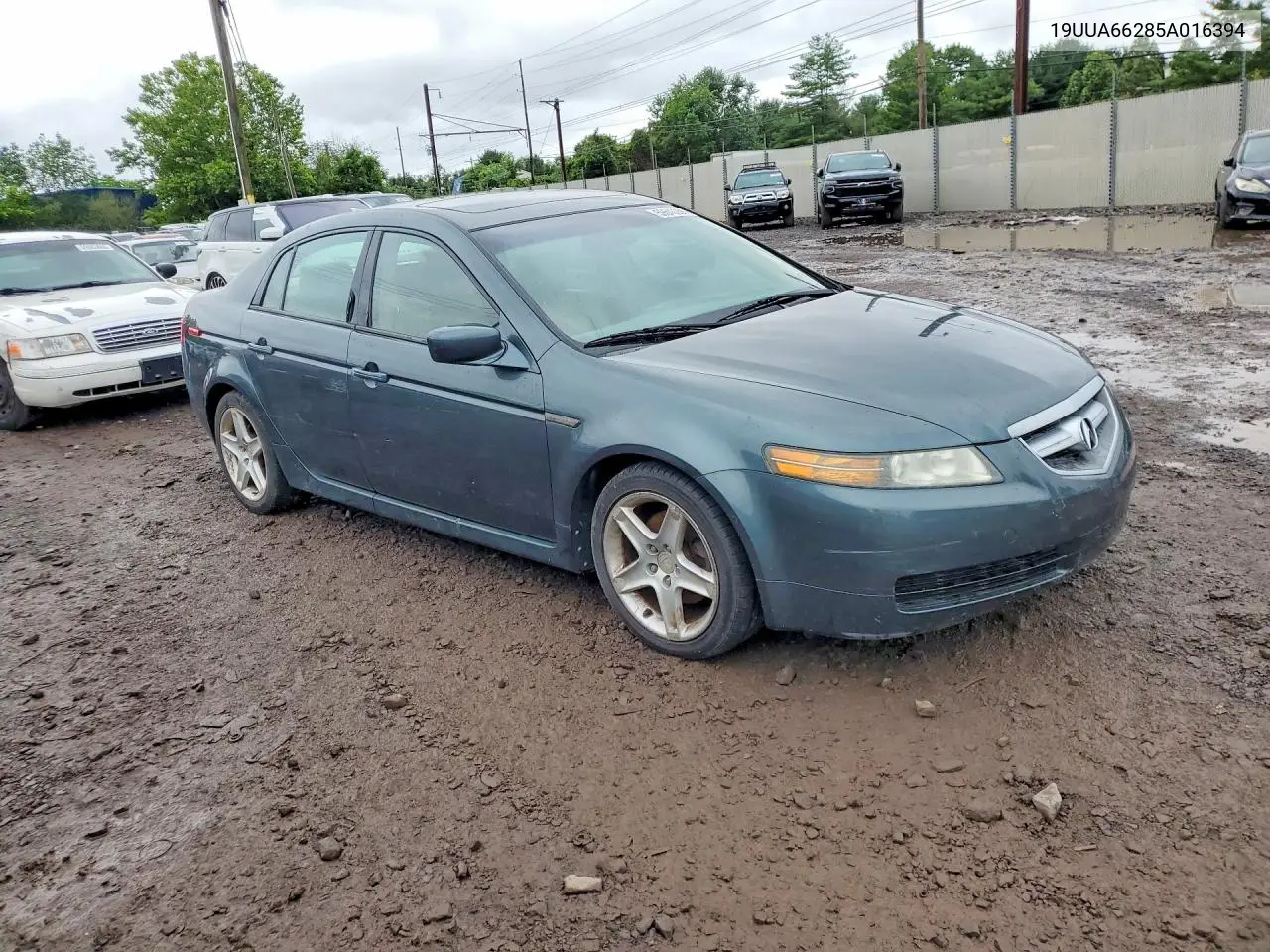 2005 Acura Tl VIN: 19UUA66285A016394 Lot: 59640056