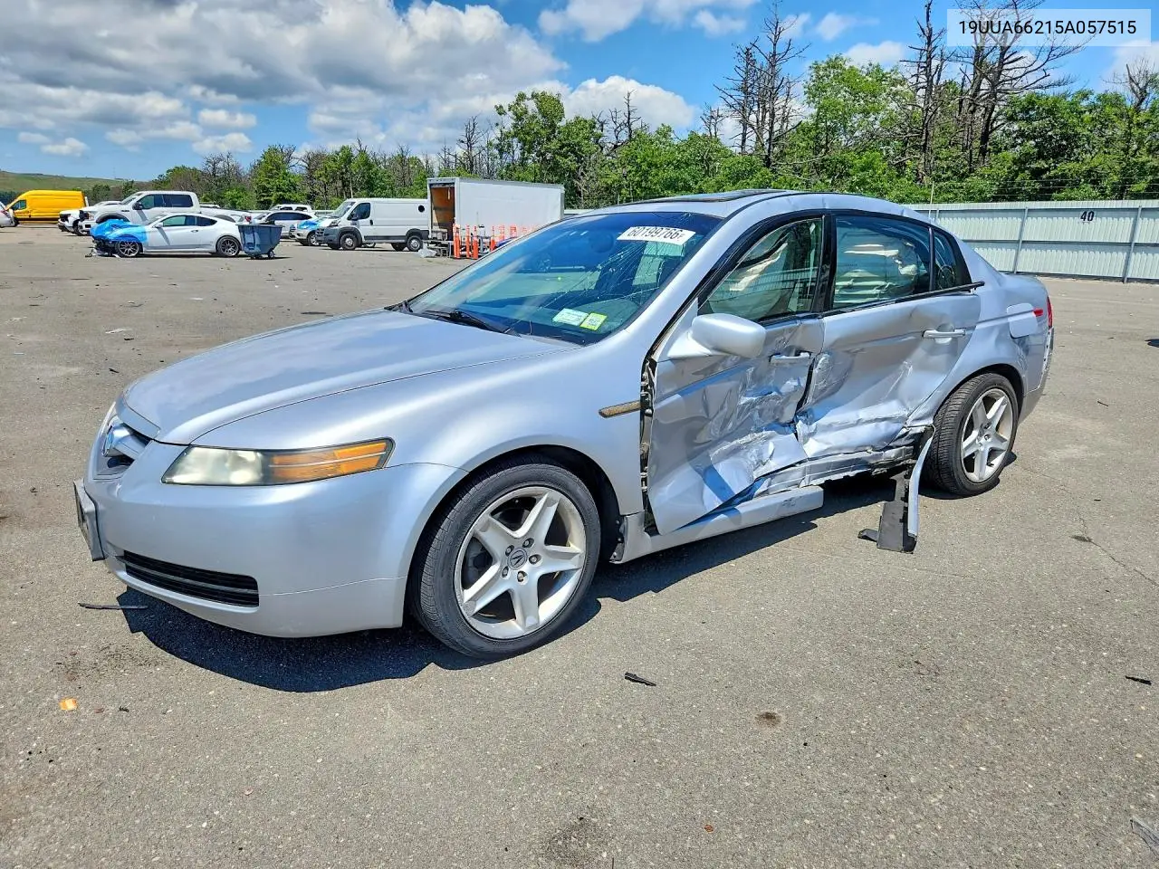 2005 Acura Tl VIN: 19UUA66215A057515 Lot: 60199766