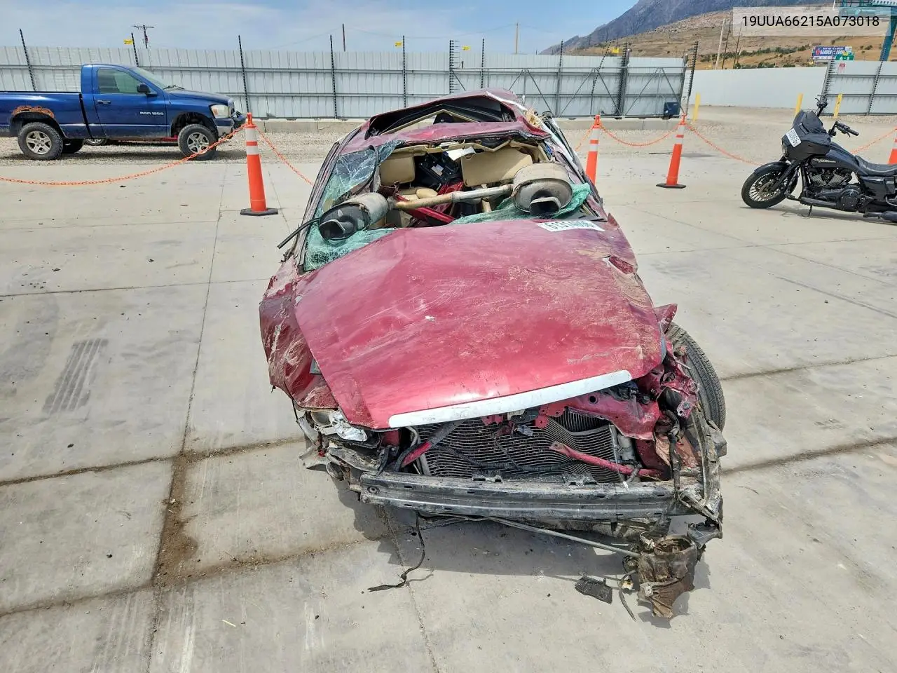 2005 Acura Tl VIN: 19UUA66215A073018 Lot: 61314096