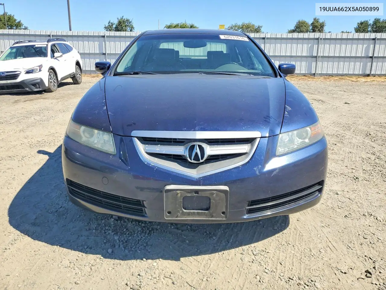 2005 Acura Tl VIN: 19UUA662X5A050899 Lot: 62031616