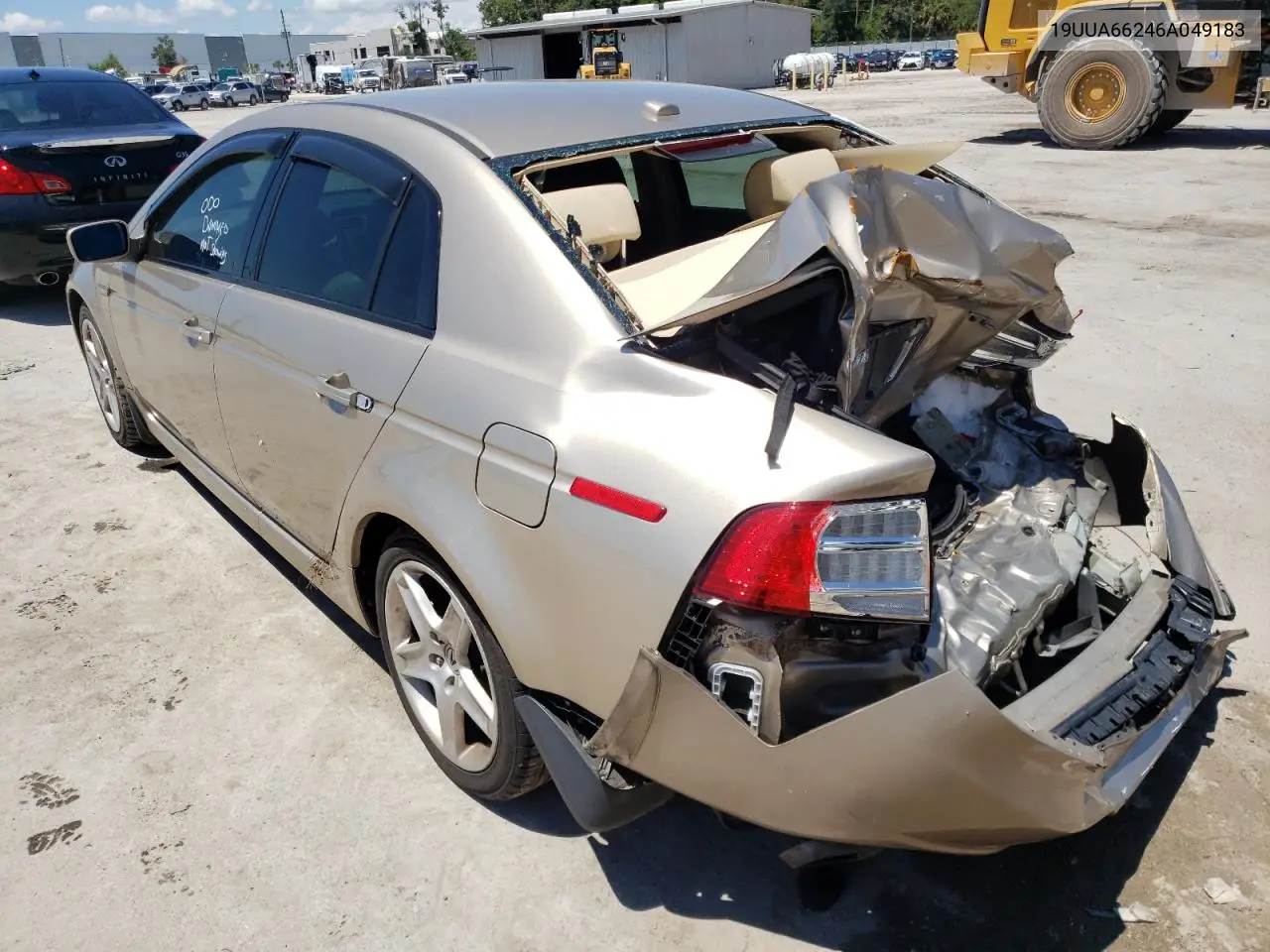2006 Acura 3.2Tl VIN: 19UUA66246A049183 Lot: 54722762