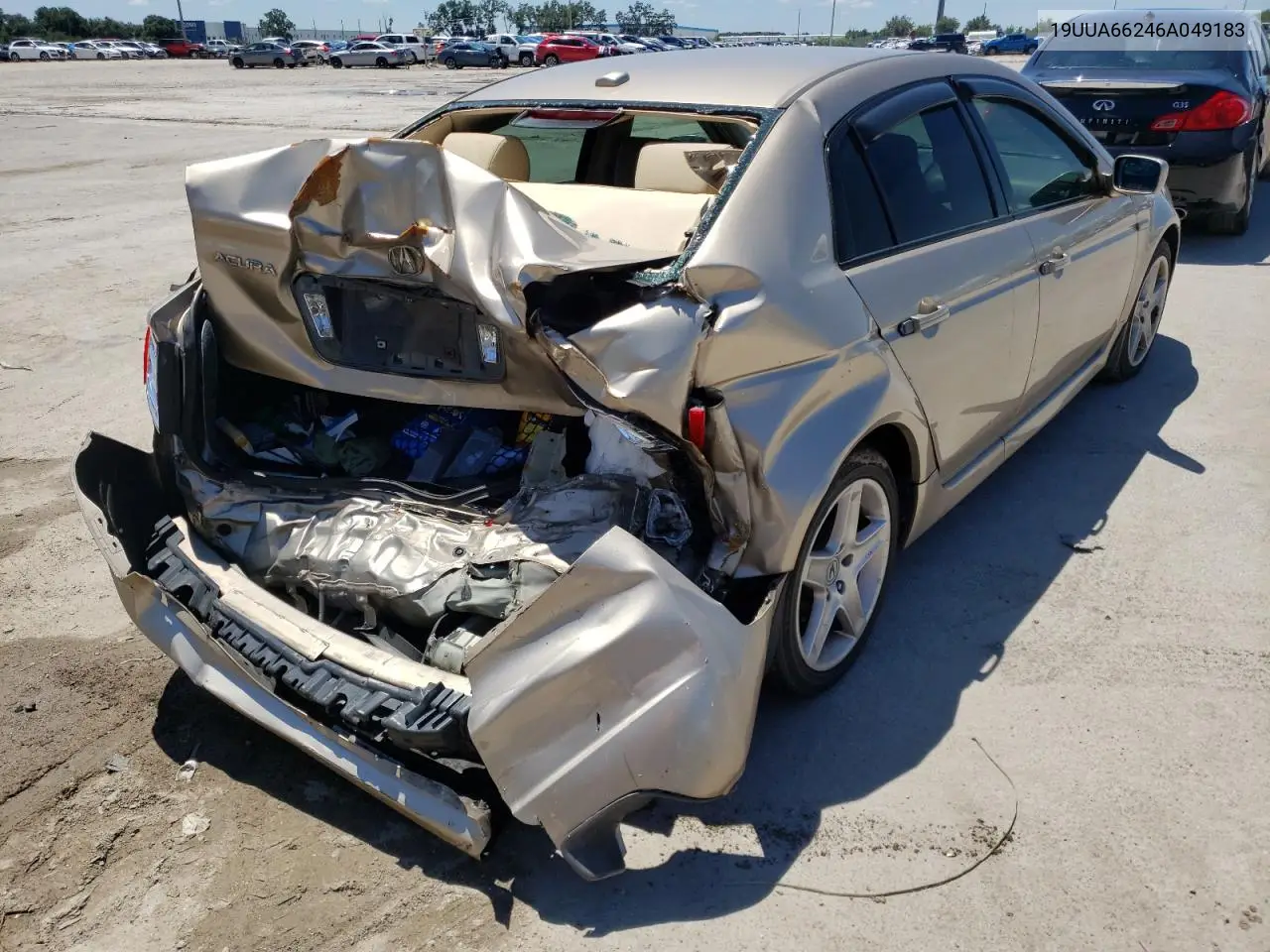 2006 Acura 3.2Tl VIN: 19UUA66246A049183 Lot: 54722762