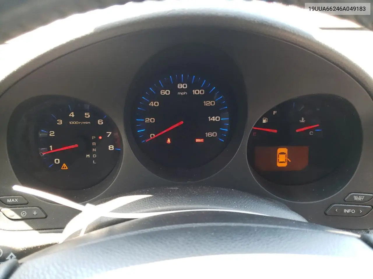 2006 Acura 3.2Tl VIN: 19UUA66246A049183 Lot: 54722762