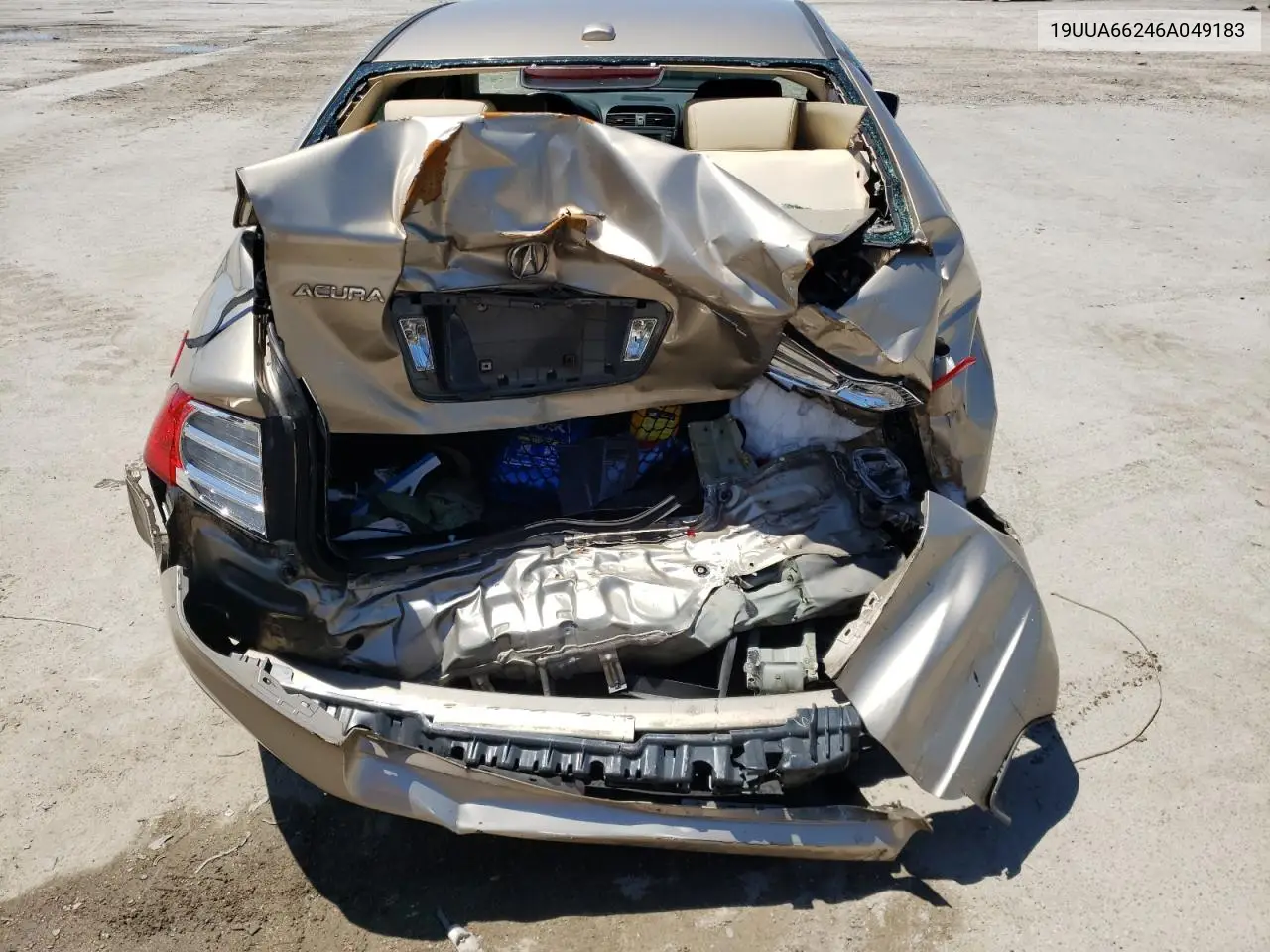 2006 Acura 3.2Tl VIN: 19UUA66246A049183 Lot: 54722762