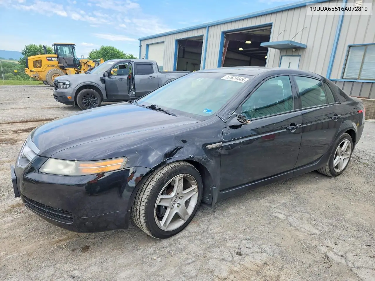2006 Acura 3.2Tl VIN: 19UUA65516A072819 Lot: 57624446