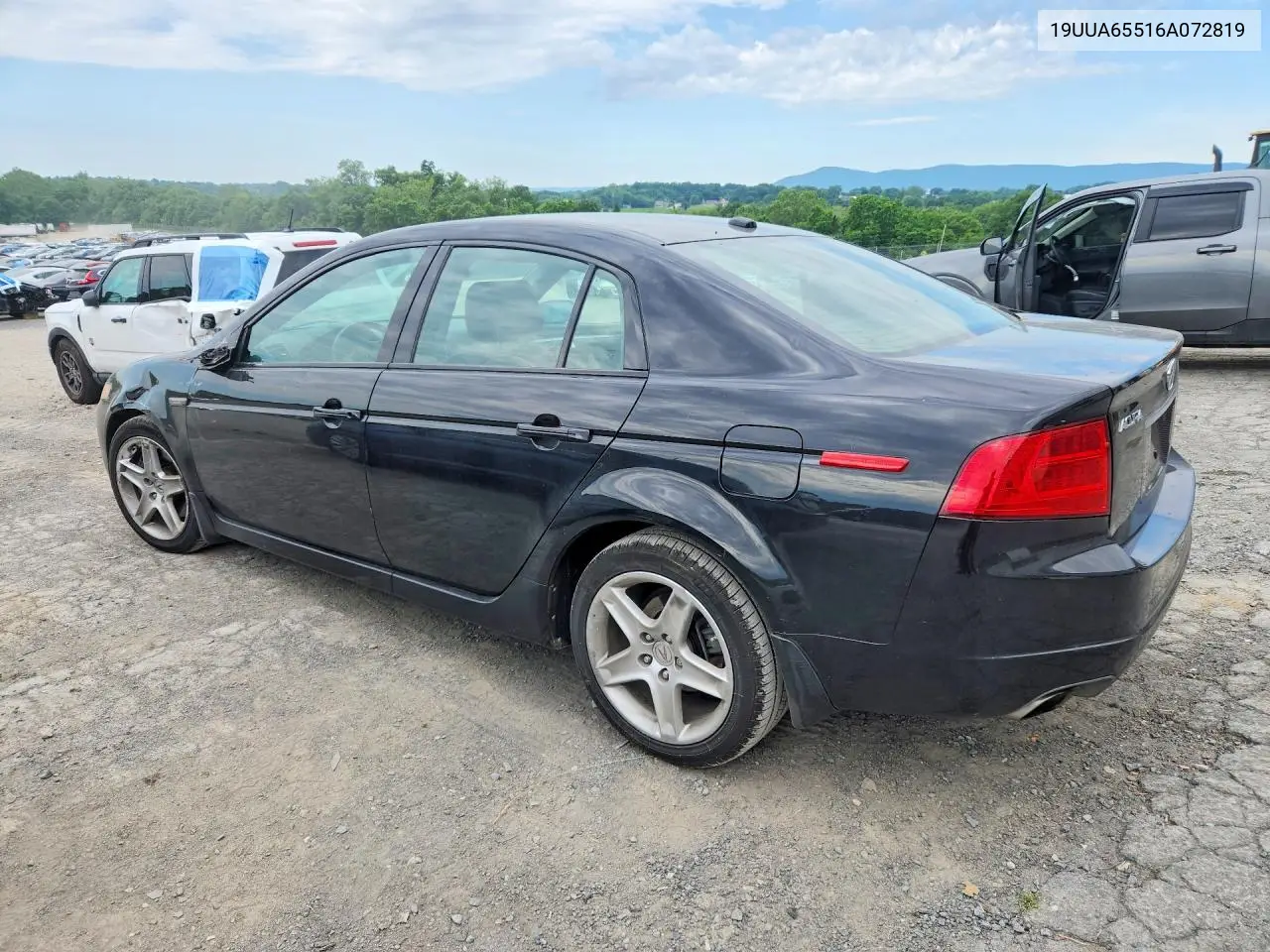 2006 Acura 3.2Tl VIN: 19UUA65516A072819 Lot: 57624446