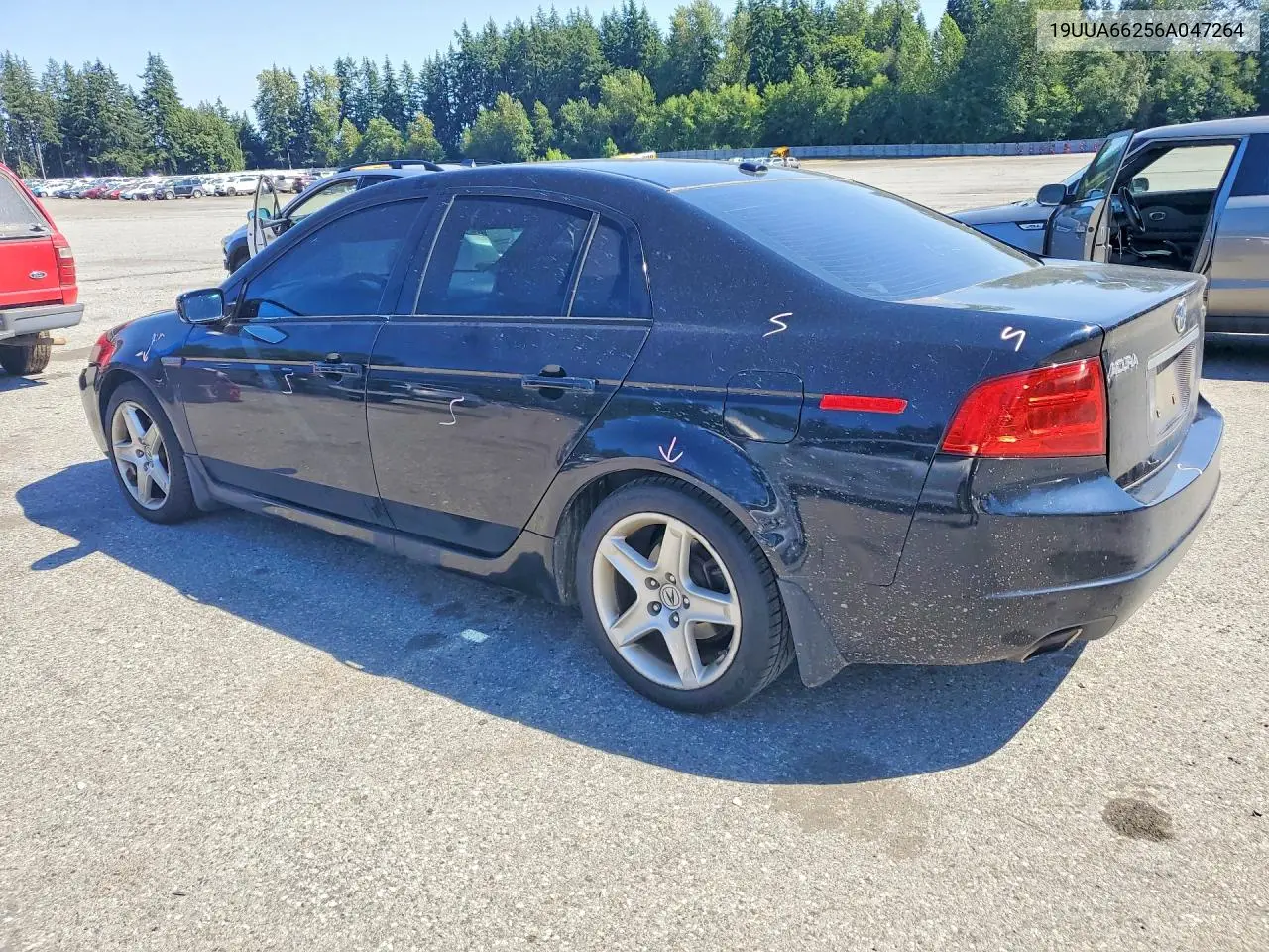 2006 Acura 3.2Tl VIN: 19UUA66256A047264 Lot: 58474216