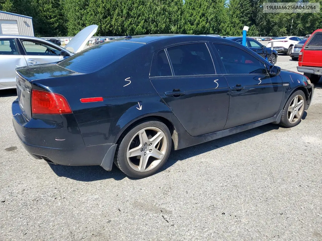 2006 Acura 3.2Tl VIN: 19UUA66256A047264 Lot: 58474216