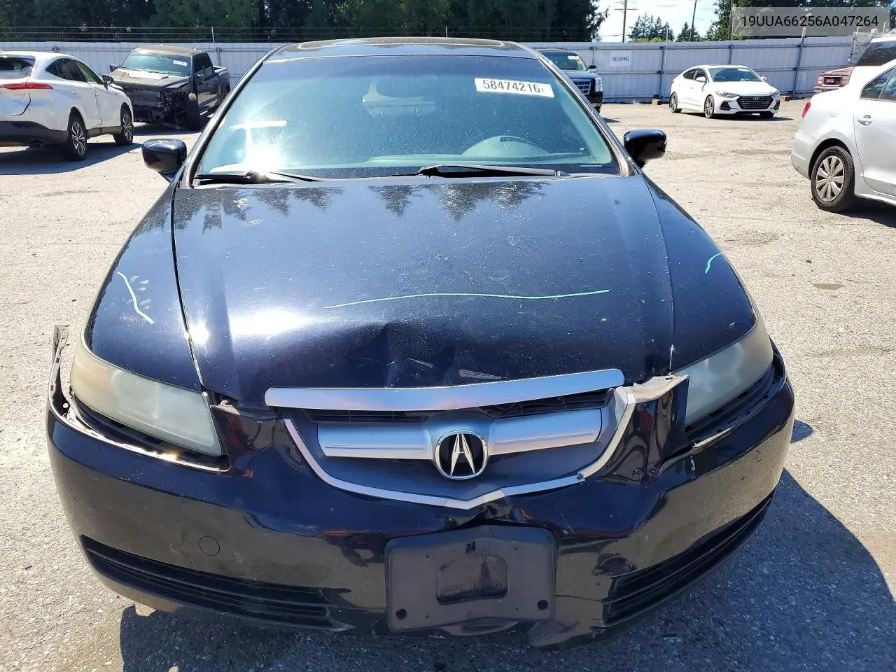 2006 Acura 3.2Tl VIN: 19UUA66256A047264 Lot: 58474216