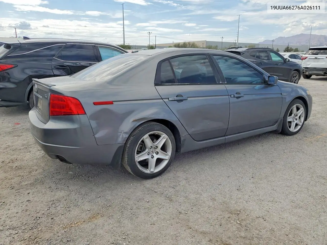 2006 Acura 3.2Tl Type-S VIN: 19UUA66276A026111 Lot: 59250346