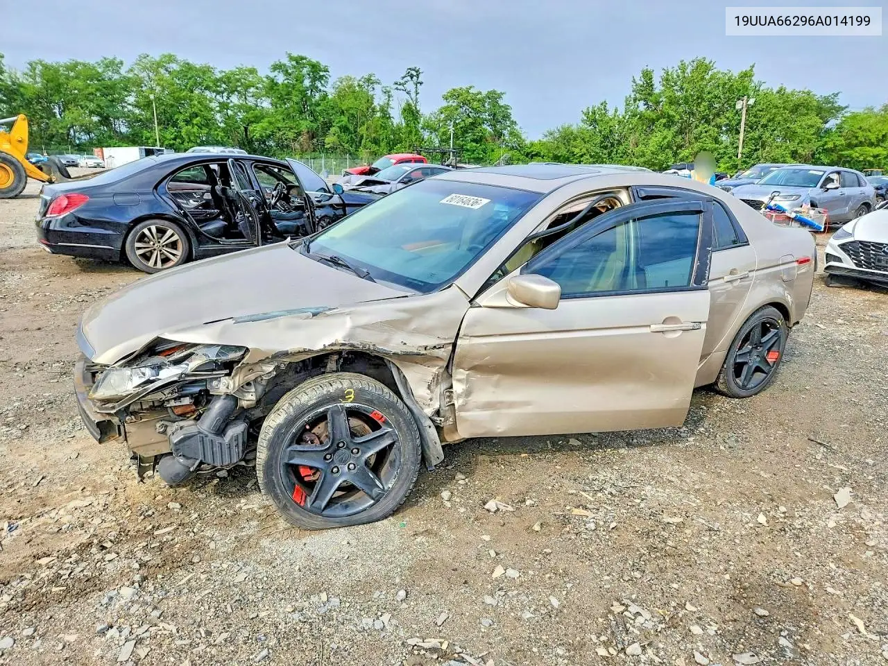 2006 Acura 3.2Tl VIN: 19UUA66296A014199 Lot: 60164636