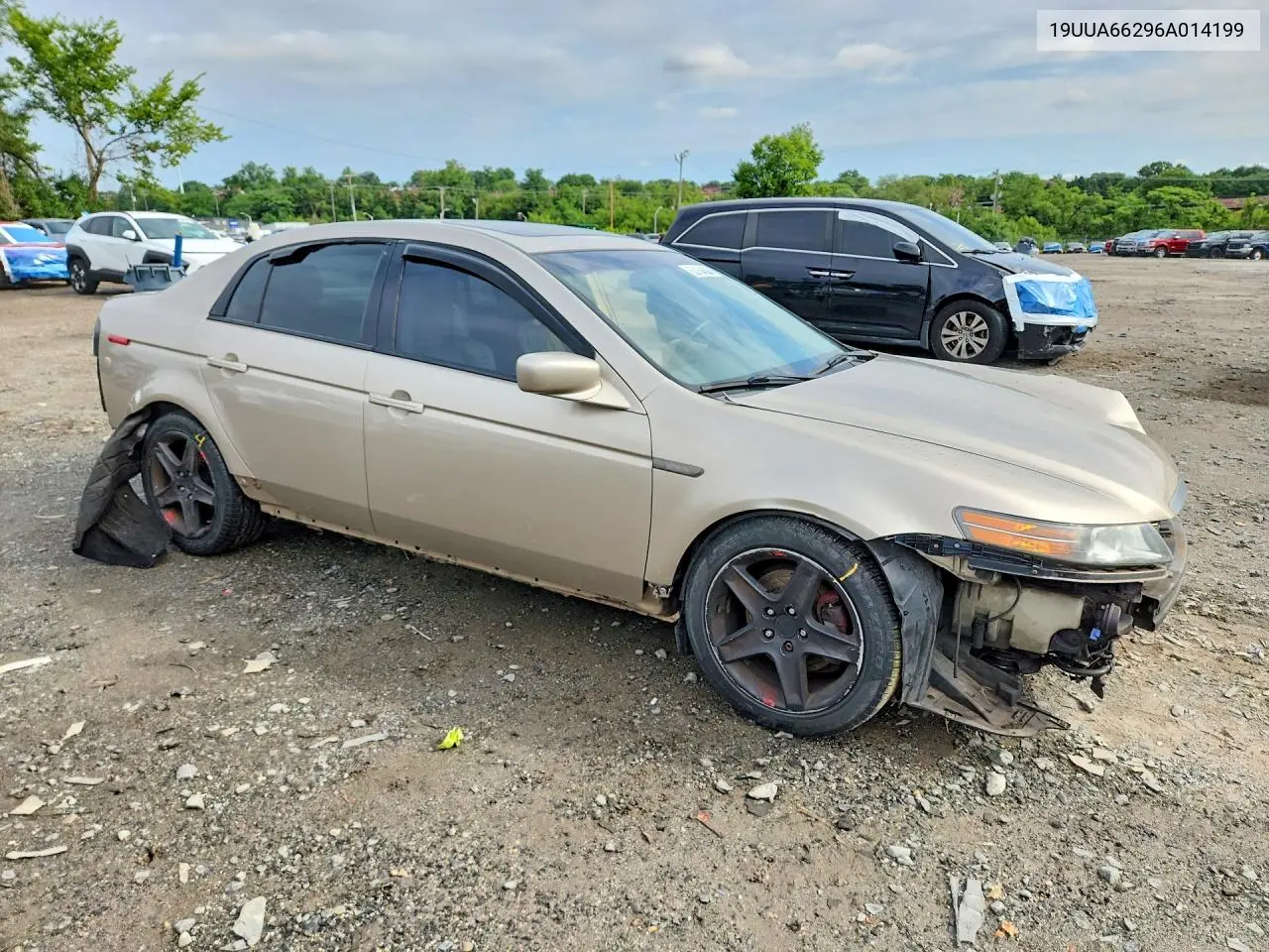 2006 Acura 3.2Tl VIN: 19UUA66296A014199 Lot: 60164636