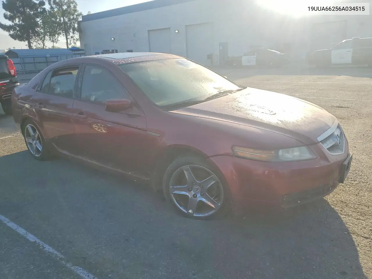 2006 Acura 3.2Tl VIN: 19UUA66256A034515 Lot: 60635786