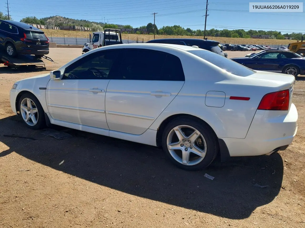 2006 Acura 3.2Tl VIN: 19UUA66206A019209 Lot: 60842956
