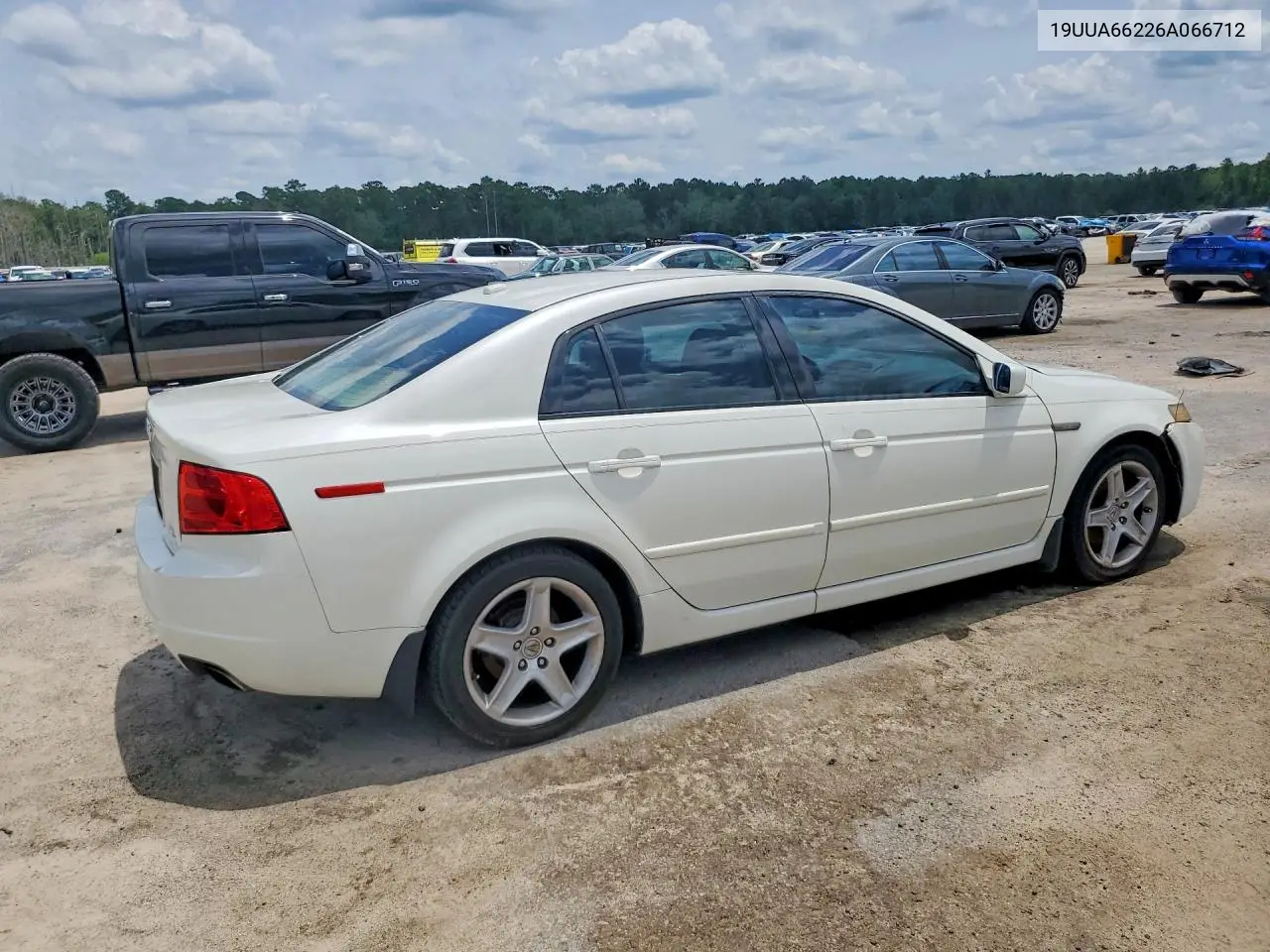 2006 Acura 3.2Tl VIN: 19UUA66226A066712 Lot: 60845016