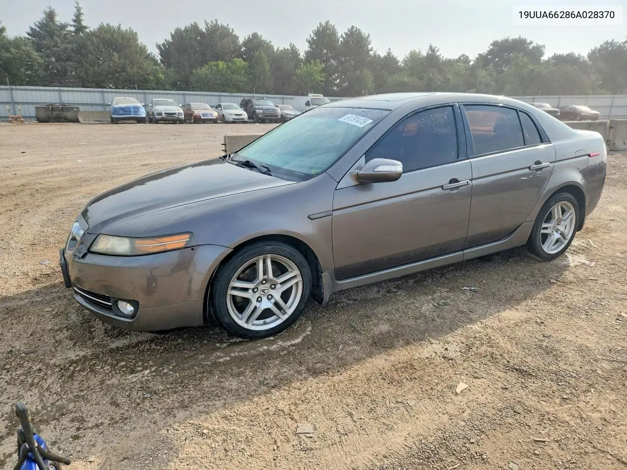 2006 Acura 3.2Tl VIN: 19UUA66286A028370 Lot: 61791476
