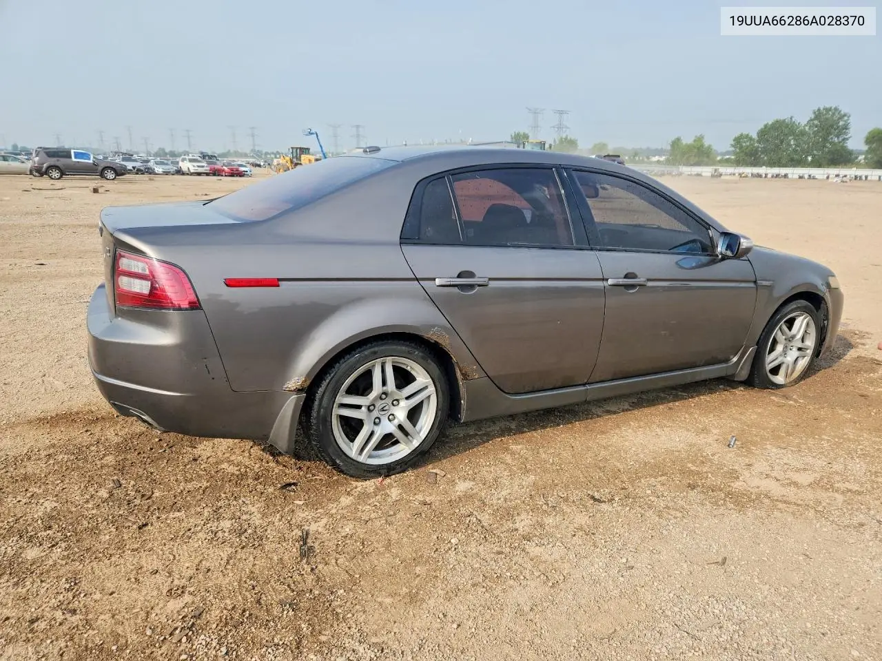 2006 Acura 3.2Tl VIN: 19UUA66286A028370 Lot: 61791476