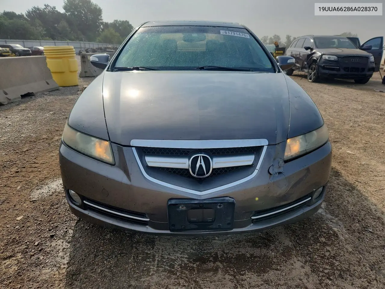 2006 Acura 3.2Tl VIN: 19UUA66286A028370 Lot: 61791476