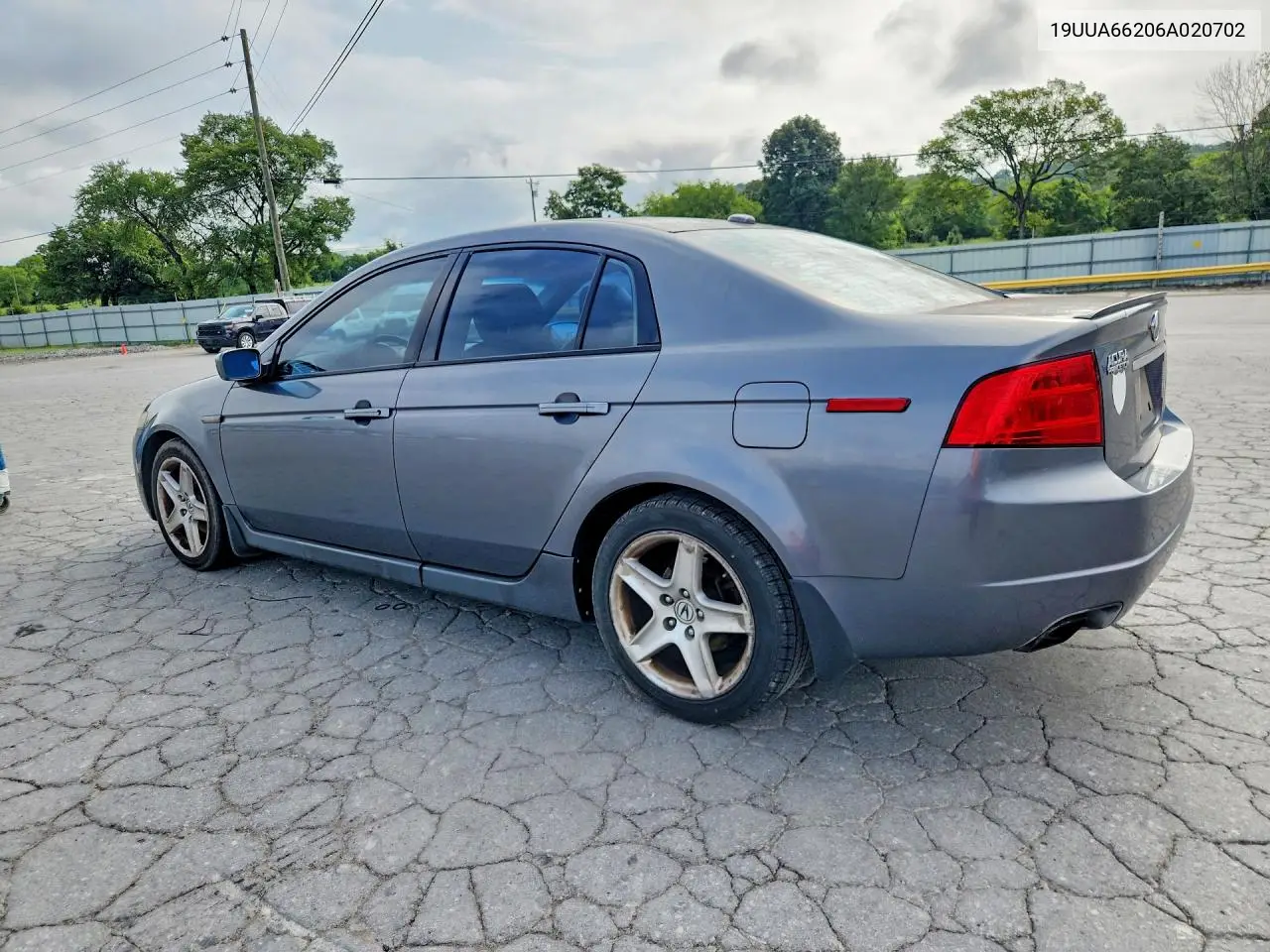 2006 Acura 3.2Tl VIN: 19UUA66206A020702 Lot: 62162066