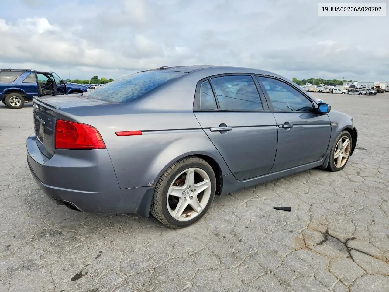 2006 Acura 3.2Tl VIN: 19UUA66206A020702 Lot: 62162066