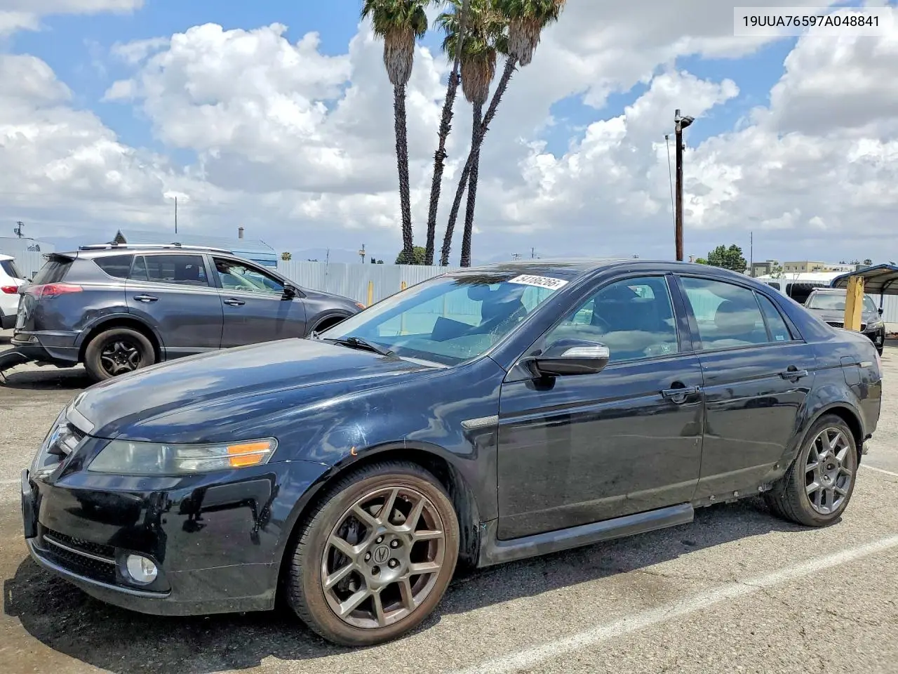 2007 Acura Tl Type S VIN: 19UUA76597A048841 Lot: 54186266
