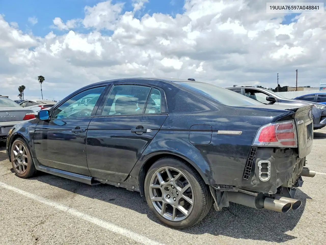 2007 Acura Tl Type S VIN: 19UUA76597A048841 Lot: 54186266