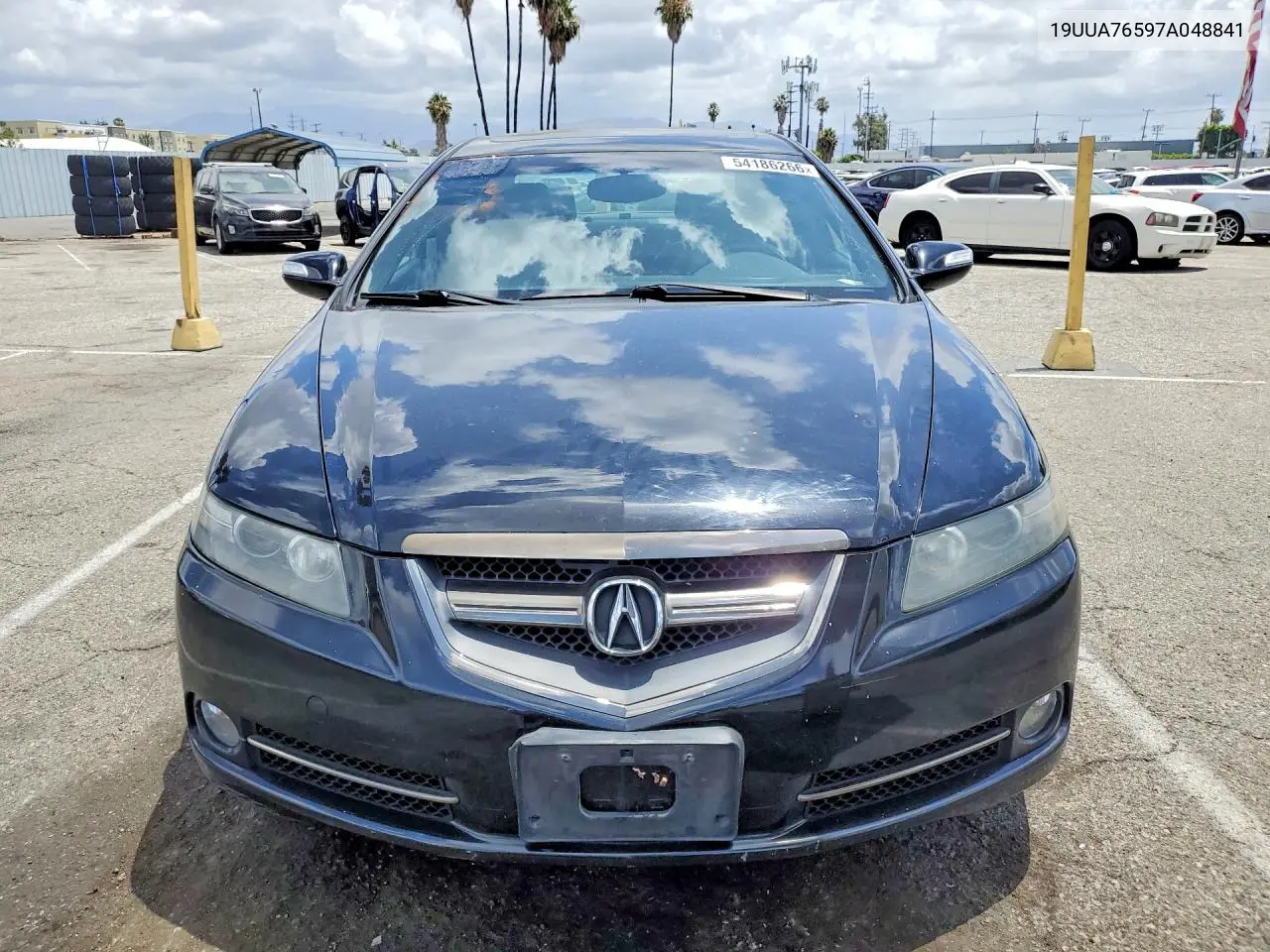 2007 Acura Tl Type S VIN: 19UUA76597A048841 Lot: 54186266