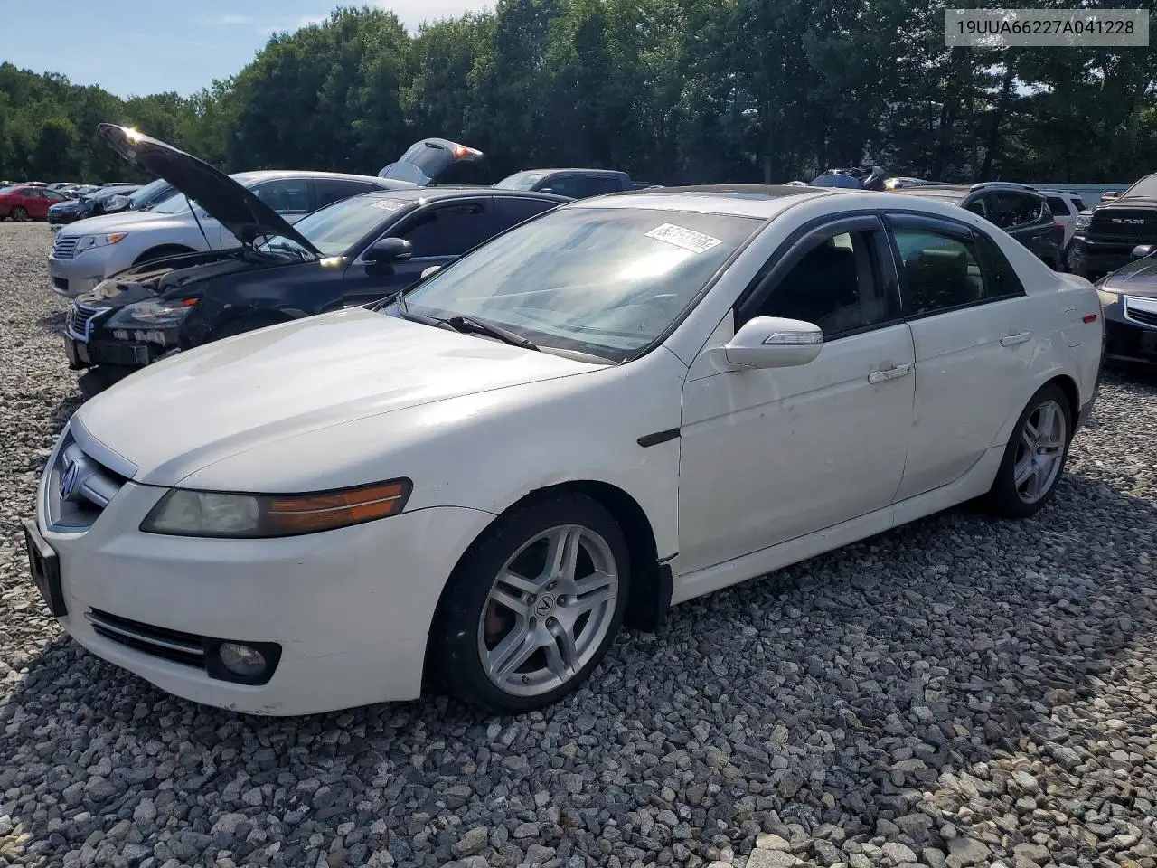2007 Acura Tl VIN: 19UUA66227A041228 Lot: 55153366