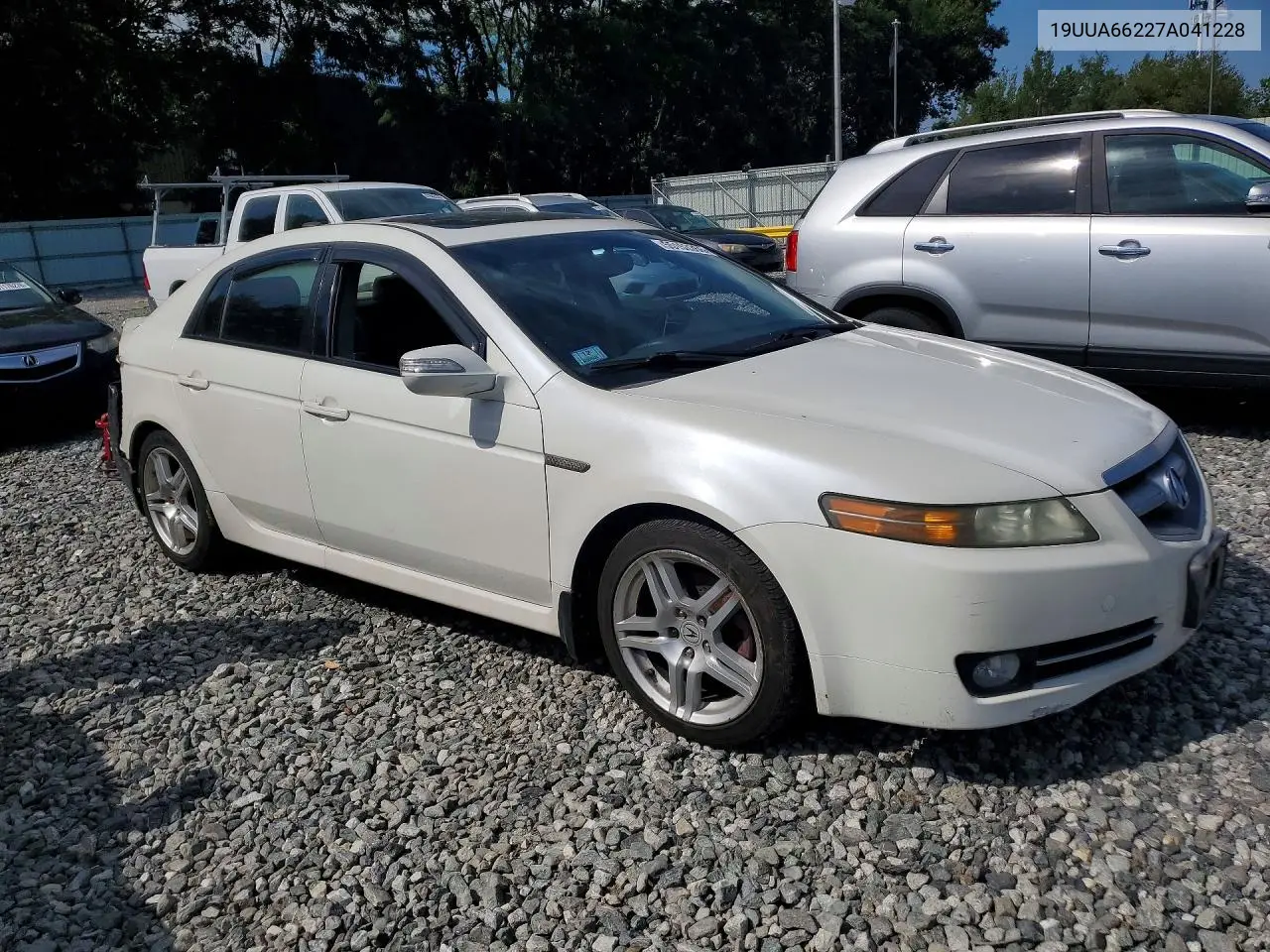 2007 Acura Tl VIN: 19UUA66227A041228 Lot: 55153366