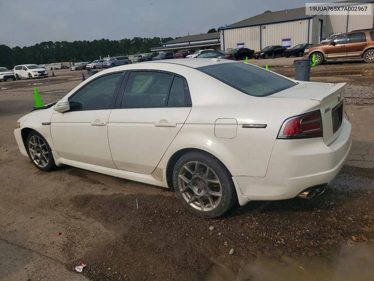 2007 Acura Tl Type S VIN: 19UUA765X7A002967 Lot: 58739626