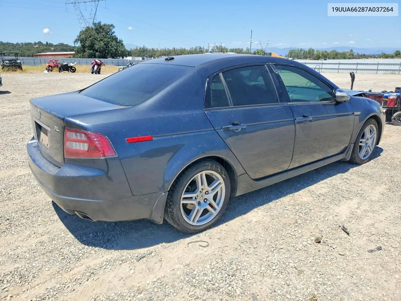 2007 Acura Tl VIN: 19UUA66287A037264 Lot: 60625346