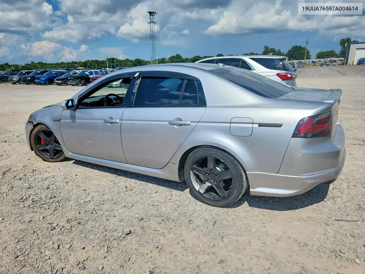 2007 Acura Tl Type S VIN: 19UUA76597A004614 Lot: 61132086