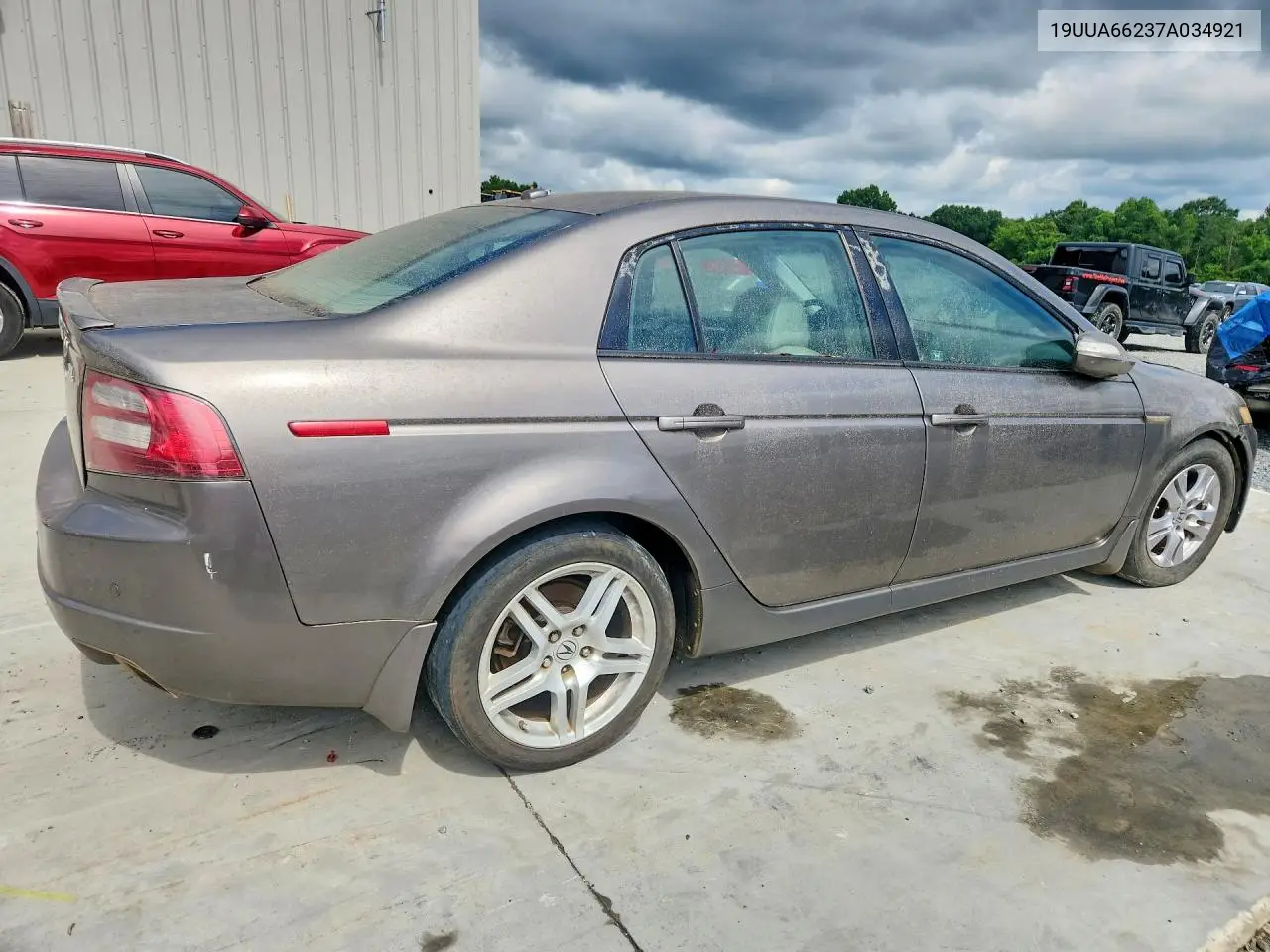 2007 Acura Tl VIN: 19UUA66237A034921 Lot: 61287526