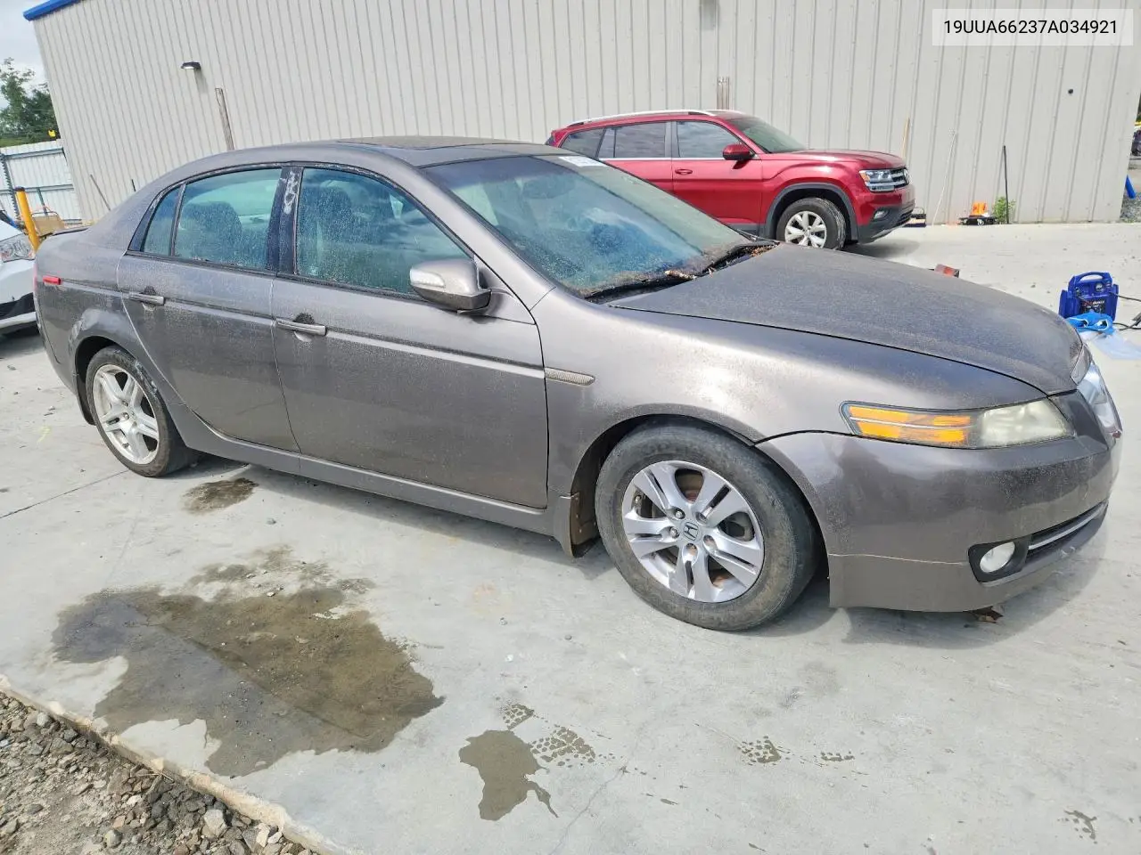 2007 Acura Tl VIN: 19UUA66237A034921 Lot: 61287526