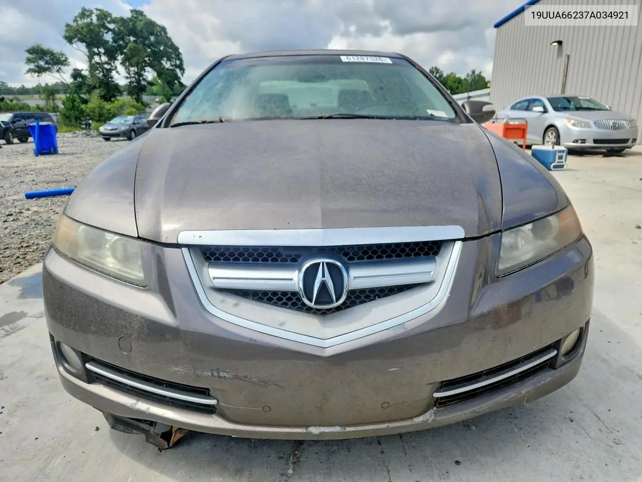 2007 Acura Tl VIN: 19UUA66237A034921 Lot: 61287526