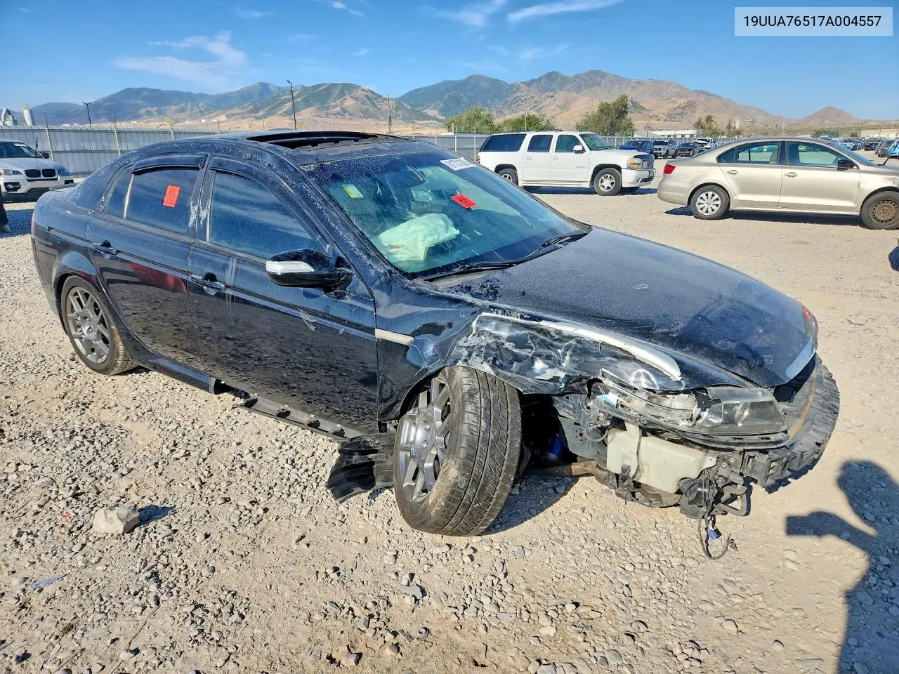 2007 Acura Tl Type S VIN: 19UUA76517A004557 Lot: 61731206