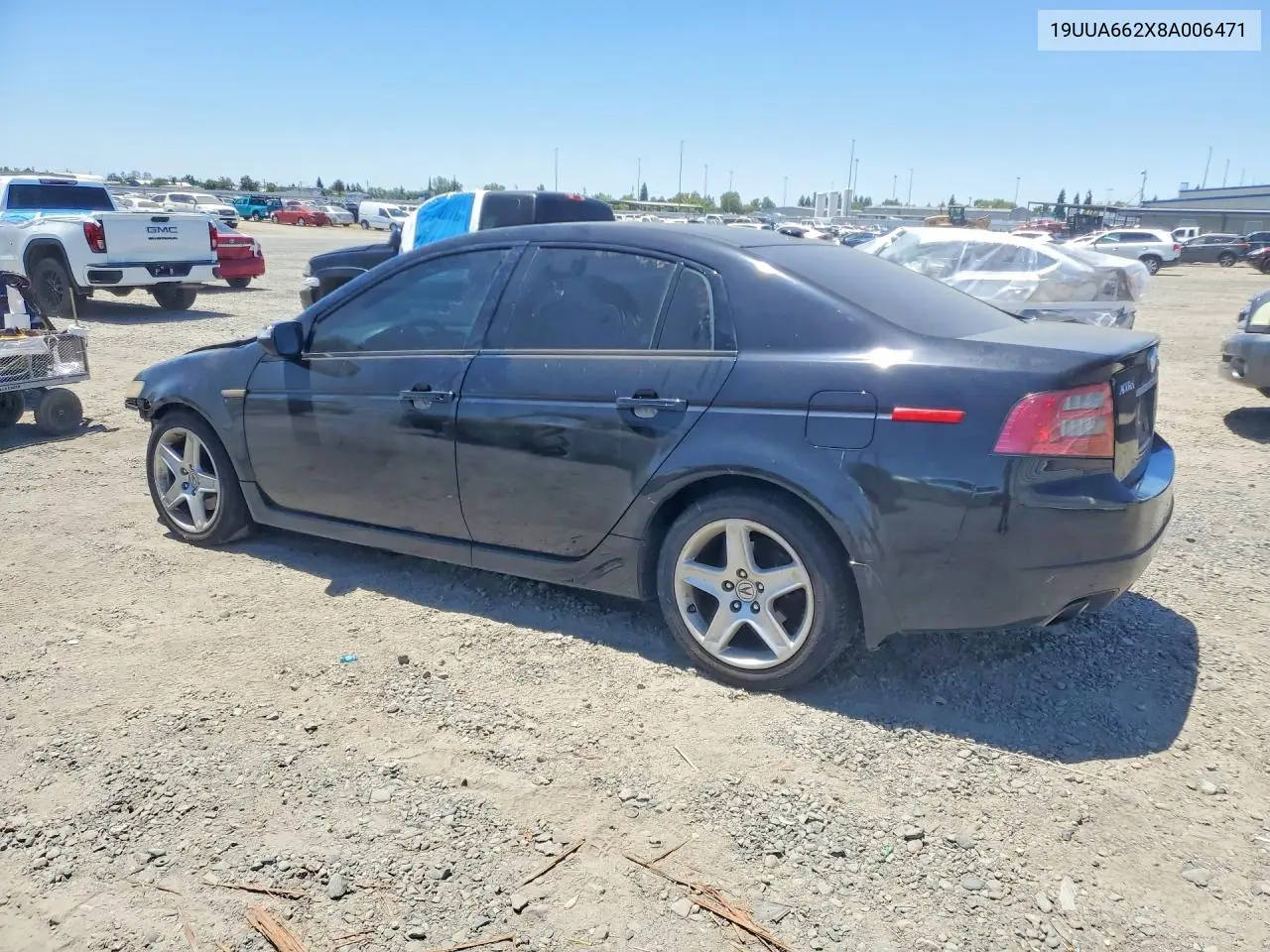 2008 Acura Tl VIN: 19UUA662X8A006471 Lot: 58784336