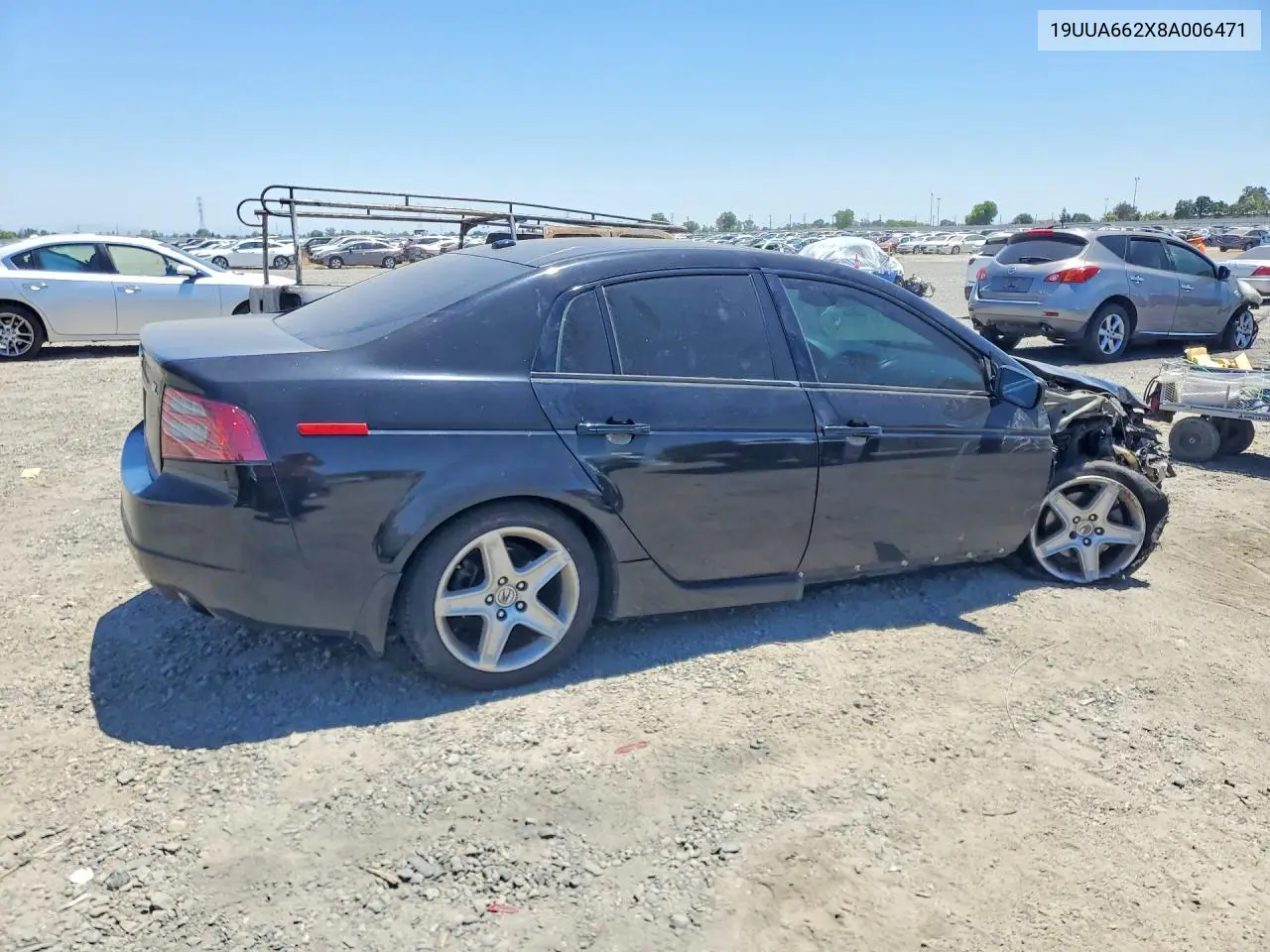 2008 Acura Tl VIN: 19UUA662X8A006471 Lot: 58784336
