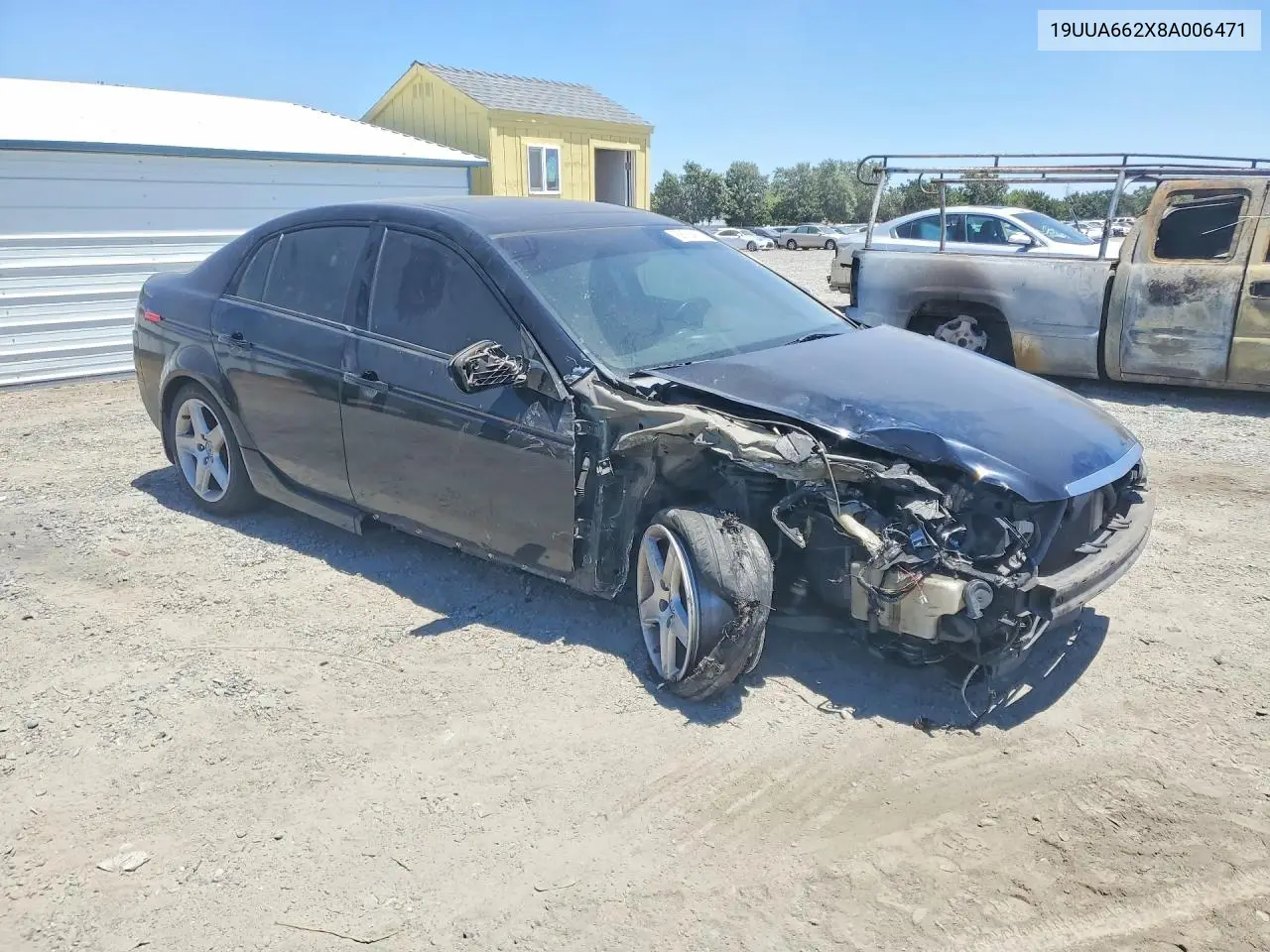 2008 Acura Tl VIN: 19UUA662X8A006471 Lot: 58784336