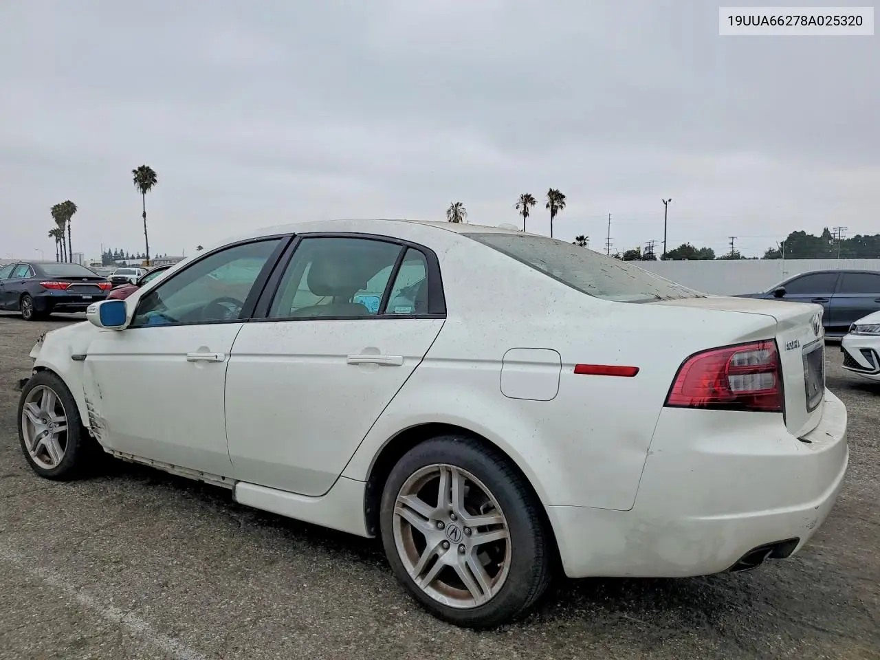 2008 Acura Tl VIN: 19UUA66278A025320 Lot: 58812586
