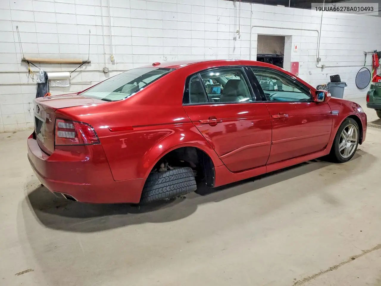 2008 Acura Tl VIN: 19UUA66278A010493 Lot: 59401516