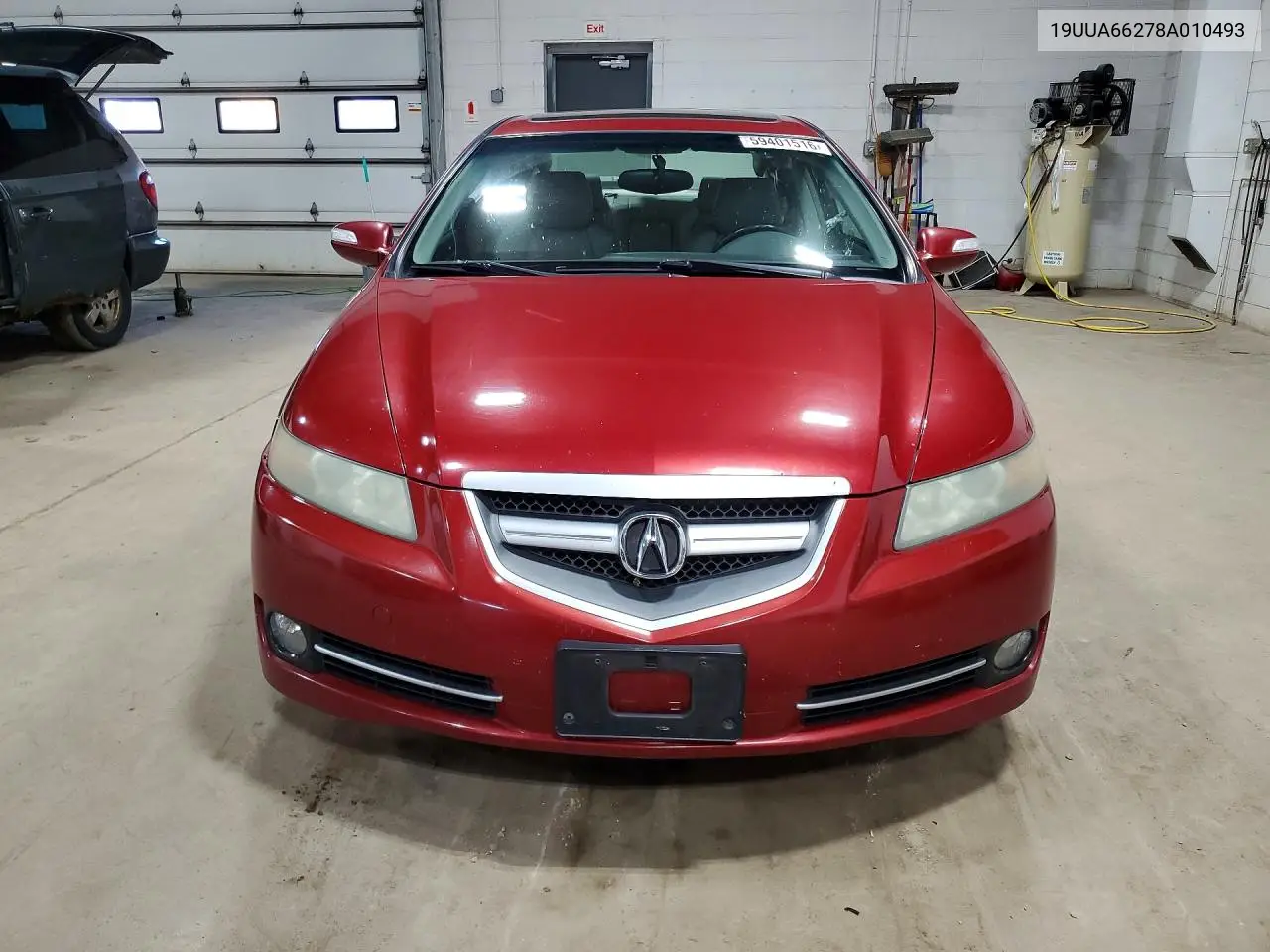 2008 Acura Tl VIN: 19UUA66278A010493 Lot: 59401516