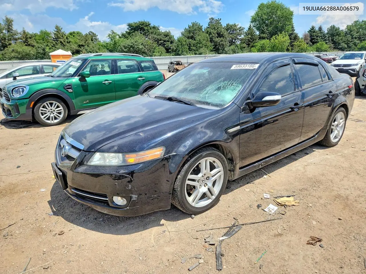 2008 Acura Tl VIN: 19UUA66288A006579 Lot: 59633186