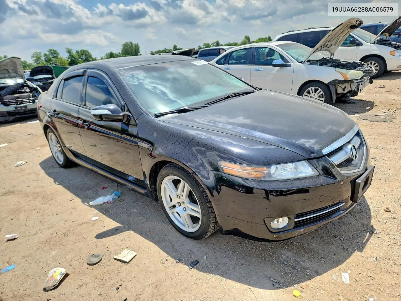 2008 Acura Tl VIN: 19UUA66288A006579 Lot: 59633186